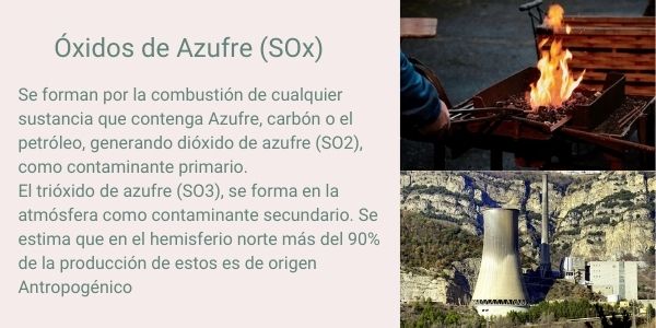 Óxidos de Azufre (SOx)